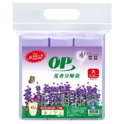 OP花香清潔袋-大_薰衣草-3捲_500g.JPG